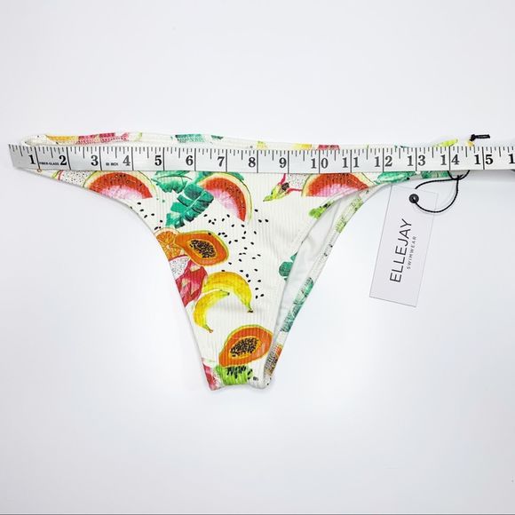 ELLEJAY Daniela Bikini Bottom Swimsuit Fruit Med - Picture 5 of 6